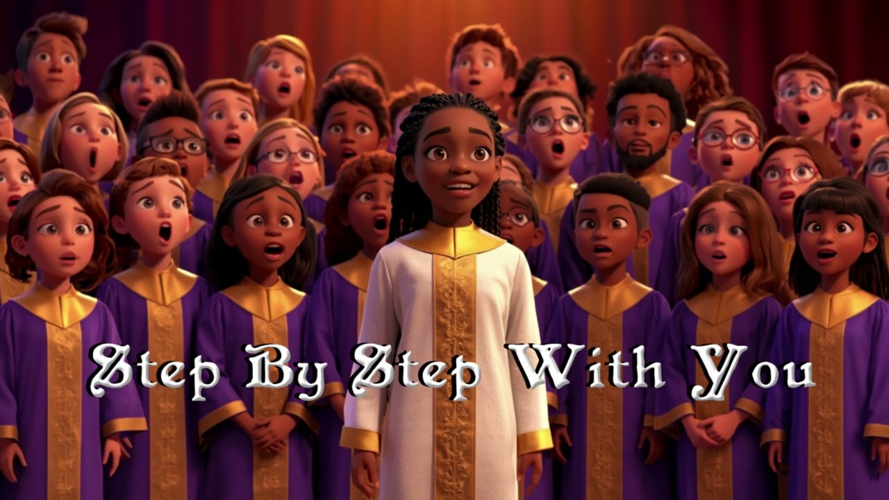 Step by Step With You – Uplifting Pre-Teen Gospel Choir Song | Lyrics in Description