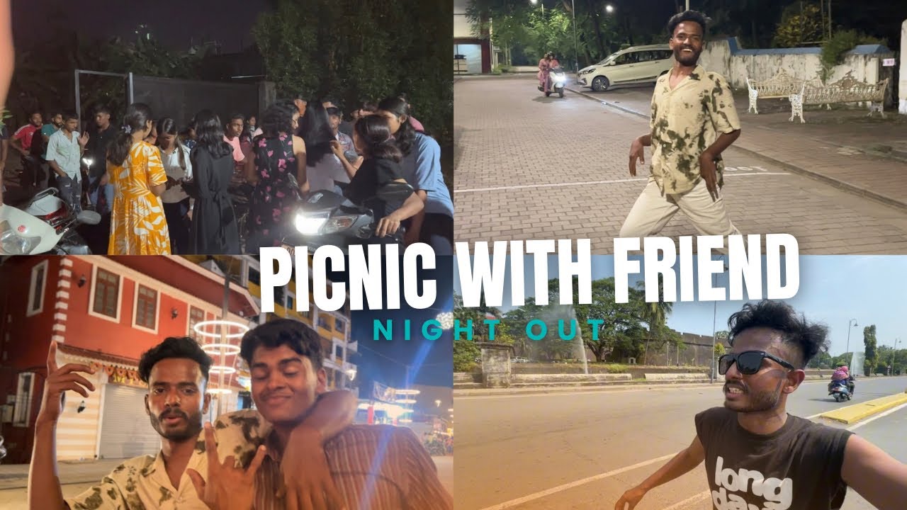 Picnic Time Beech With Friend | And Night Out In Daman Diu | Sandeep Kumar Vlogs 