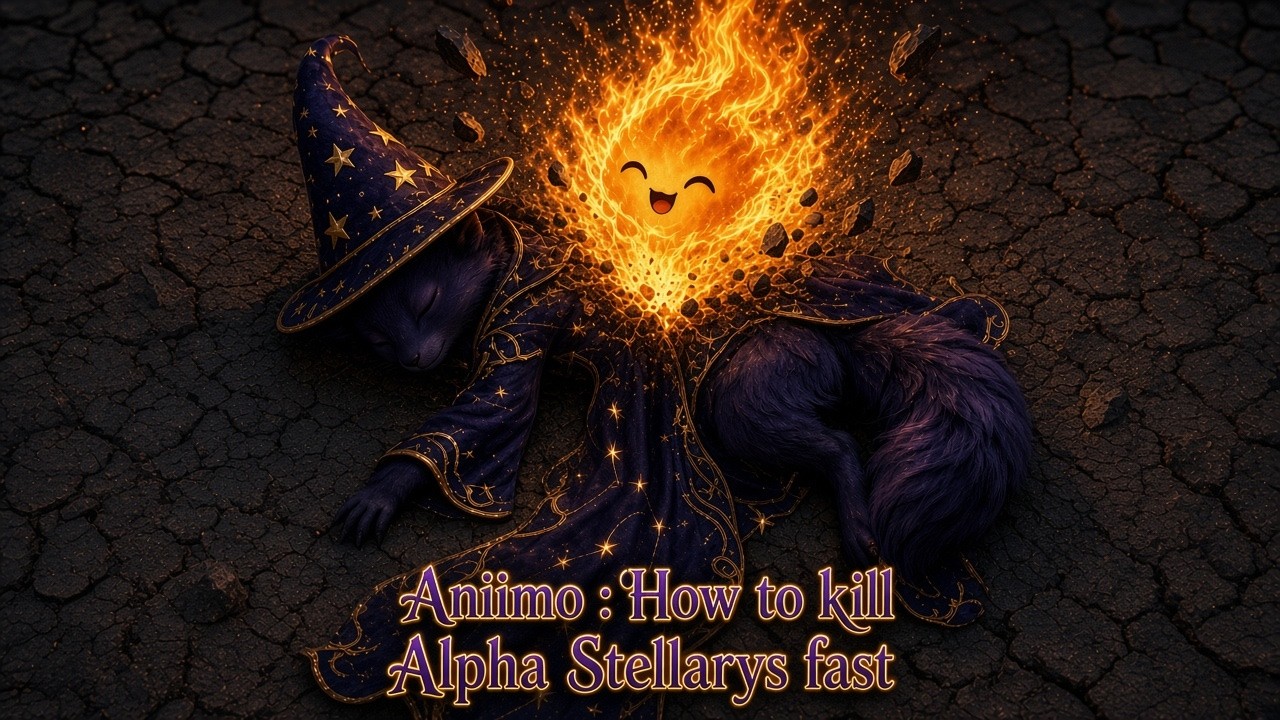 Aniimo fastest way to kill Alpha Stellarys in Egg Heist.