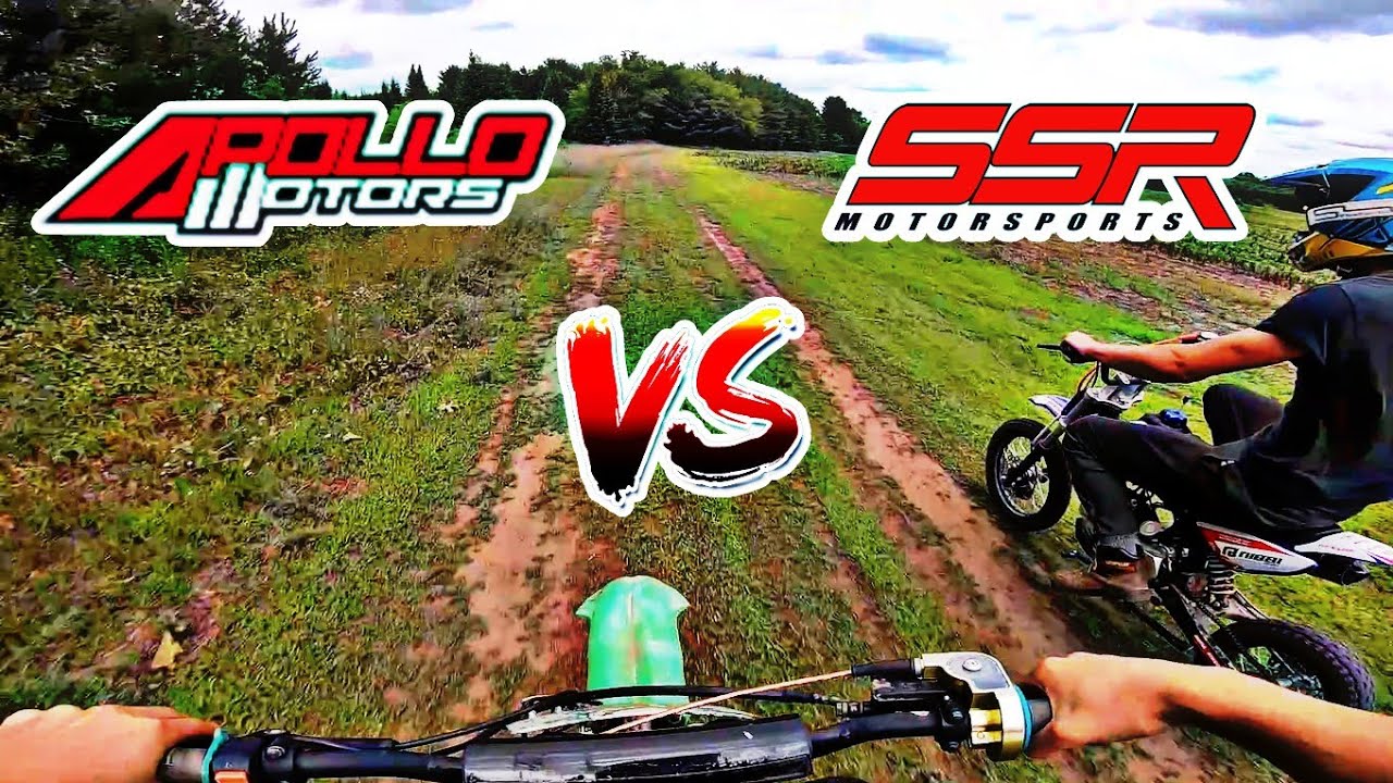 SSR 125 vs Apollo 125 Pit Bike (Nibbi vs eBay Mikuni Carb) Who Wins?