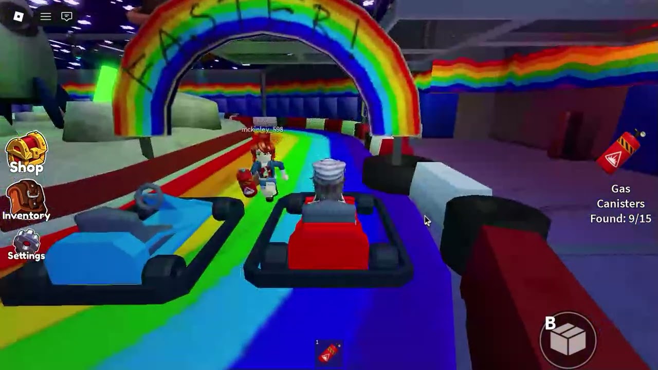 me and my best friend play rainbow friends