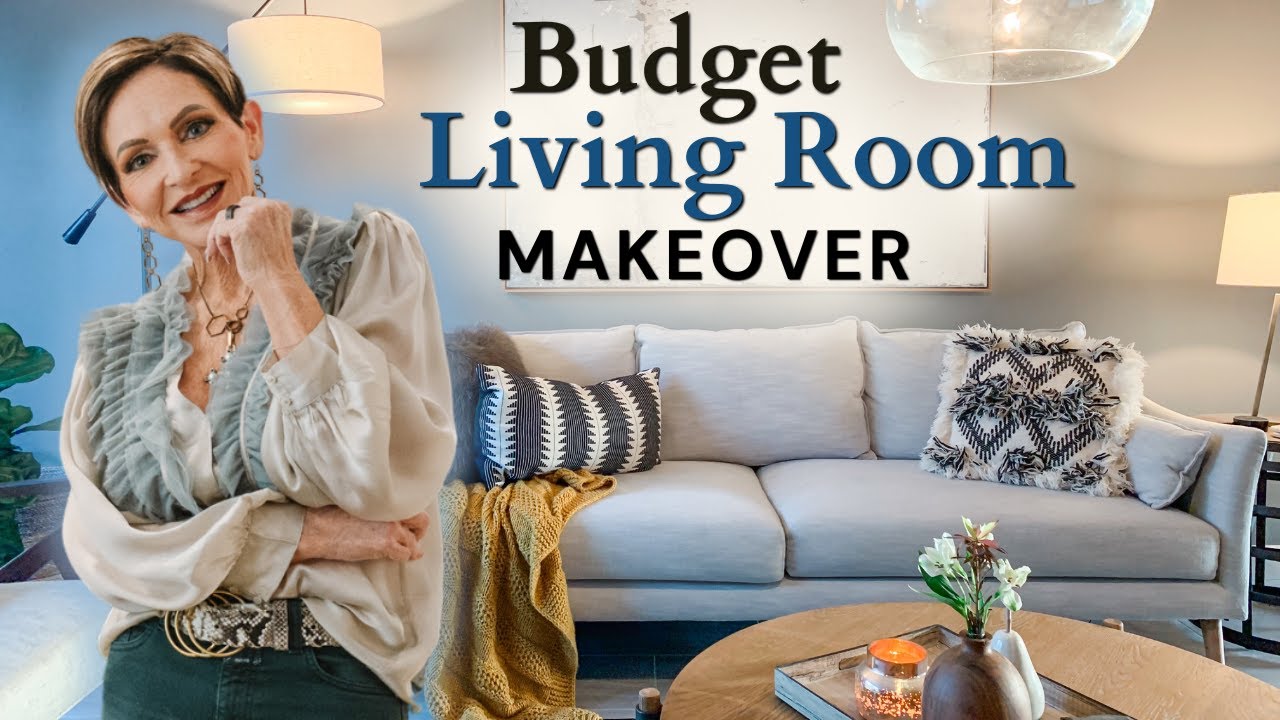 Affordable Living Room Makeover - Young Family Makeover