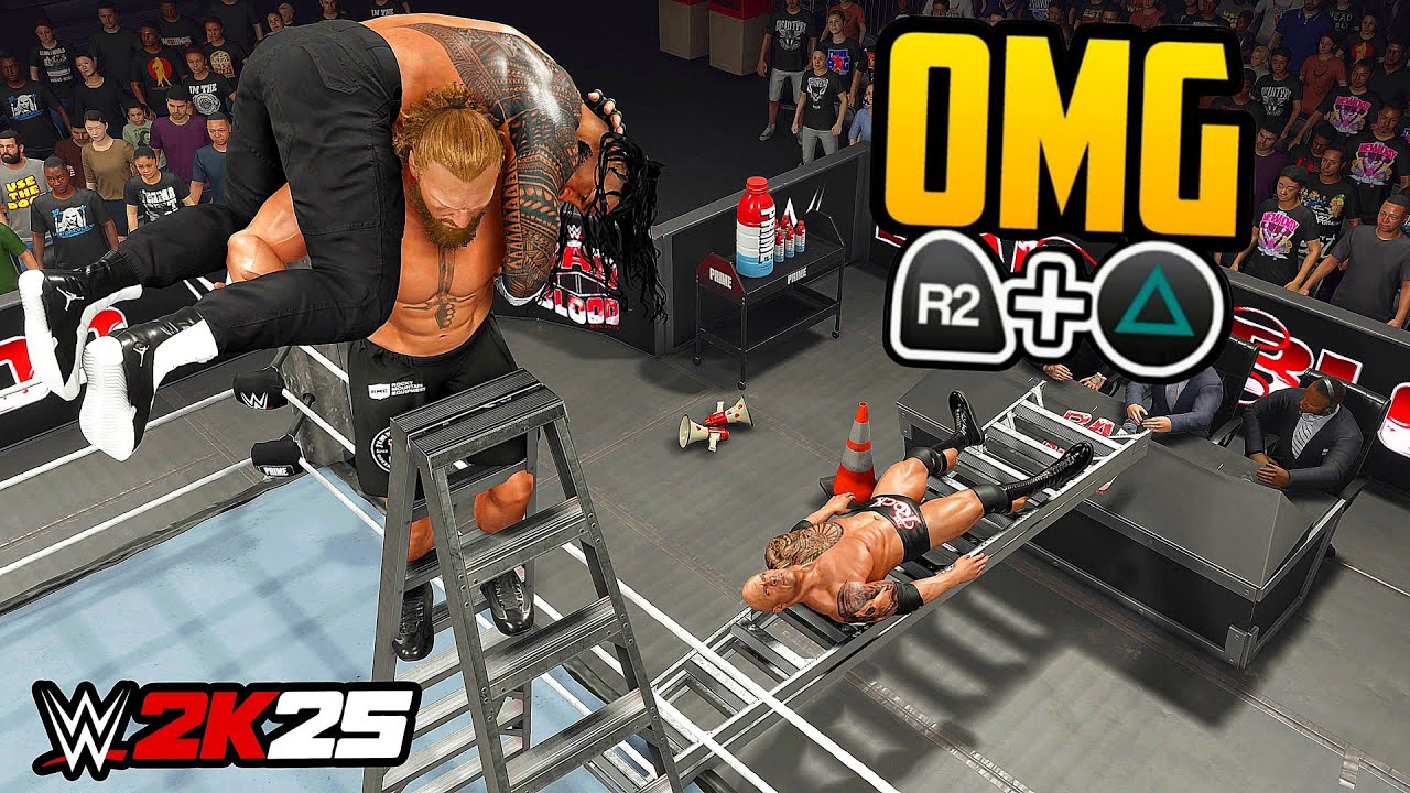 WWE 2K25: 100 ЛУЧШИХ экстремальных моментов!