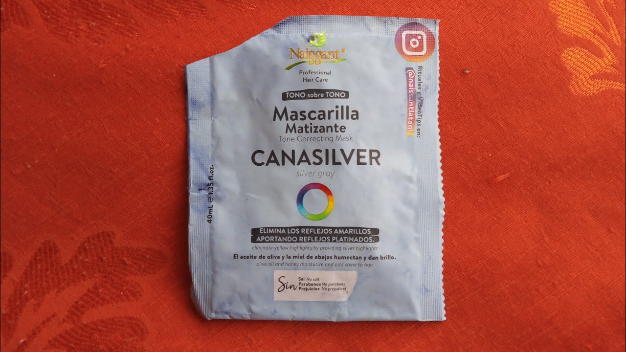 Reseña mascarilla matizante de naissant para tus canas
