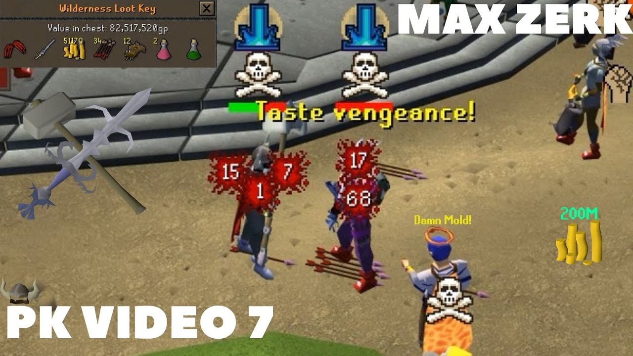 Mold - Zerker PKing OSRS - PK Video 7 (200m+ PKed)