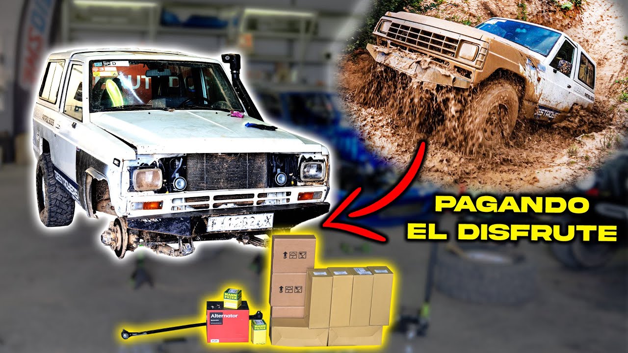 🥹SALTAR CON el NISSAN PATROL sd33 tiene CONSECUENCIAS😂 | Hectoreg