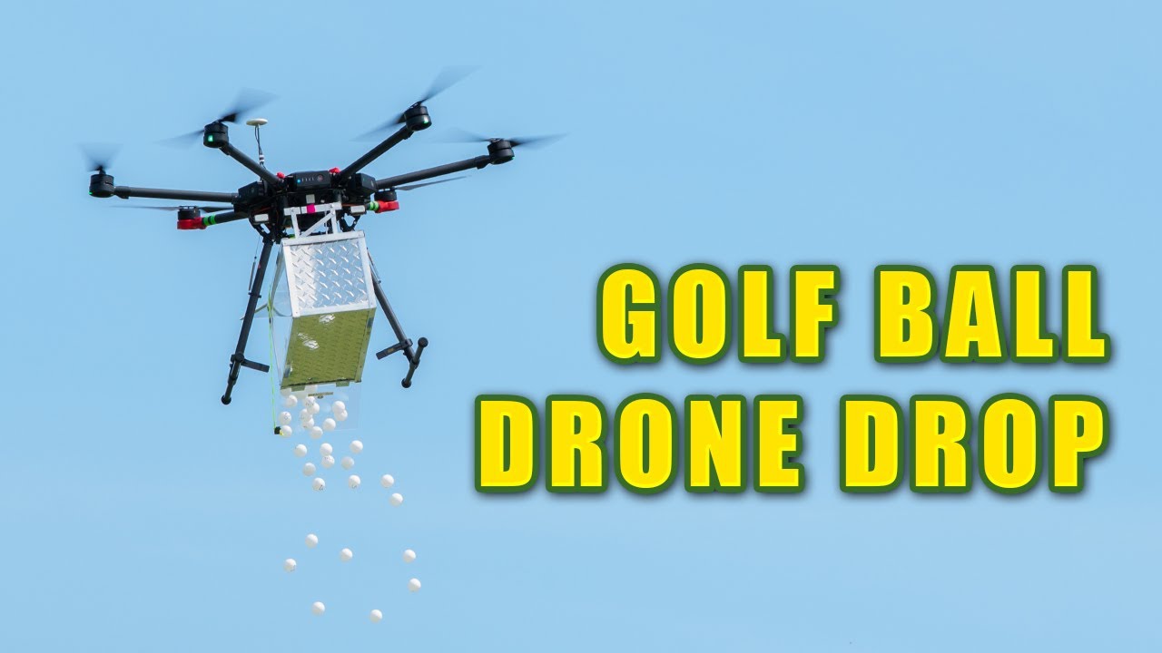 Golf Ball Drone Drop for Charity Events with Osprey Perspectives