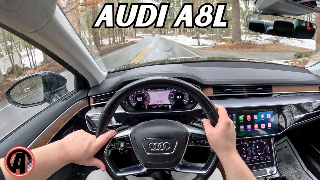 Обзор Audi A8L 2019 года от первого лица | Стоит ли покупать при пробеге 70 000 миль?
