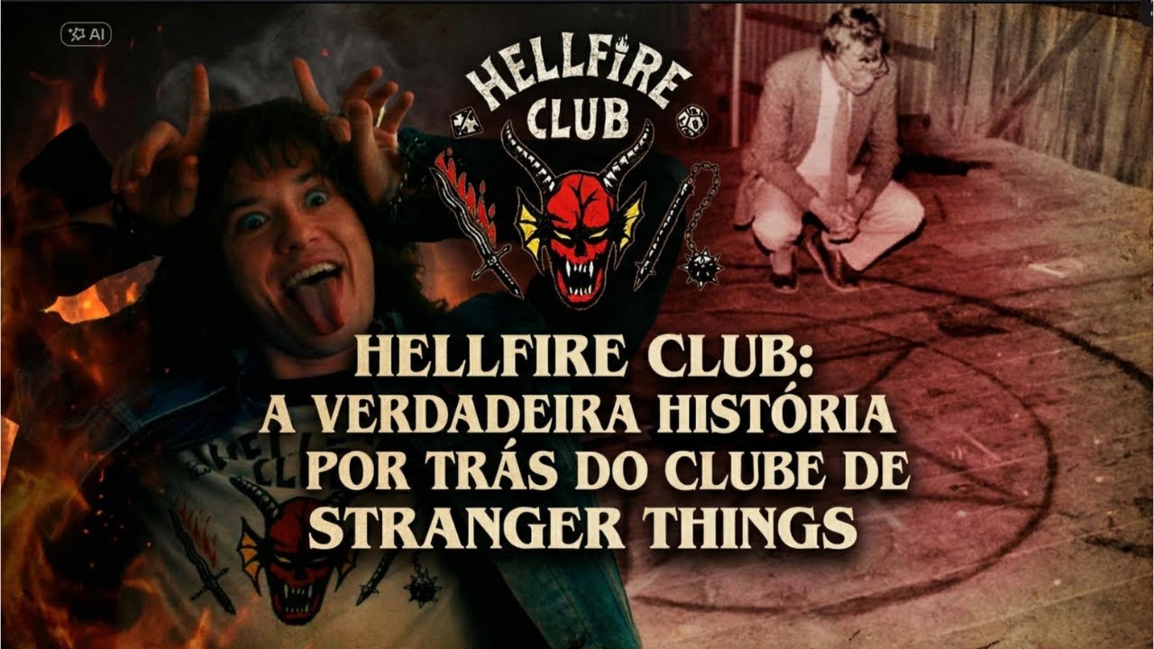 &ldquo;HELLFIRE CLUB: A VERDADEIRA ORIGEM POR TR&Aacute;S DO CLUBE DE STRANGER THINGS&rdquo;