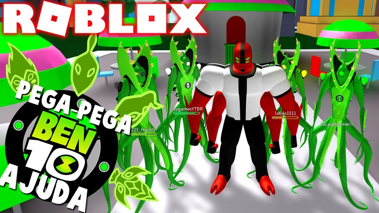 ROBLOX ! - MINIGAME COM QUATRO BRAÇOS E CIPÓ SELVAGEM NO BEN 10 ARRIVAL OF ALIENS !