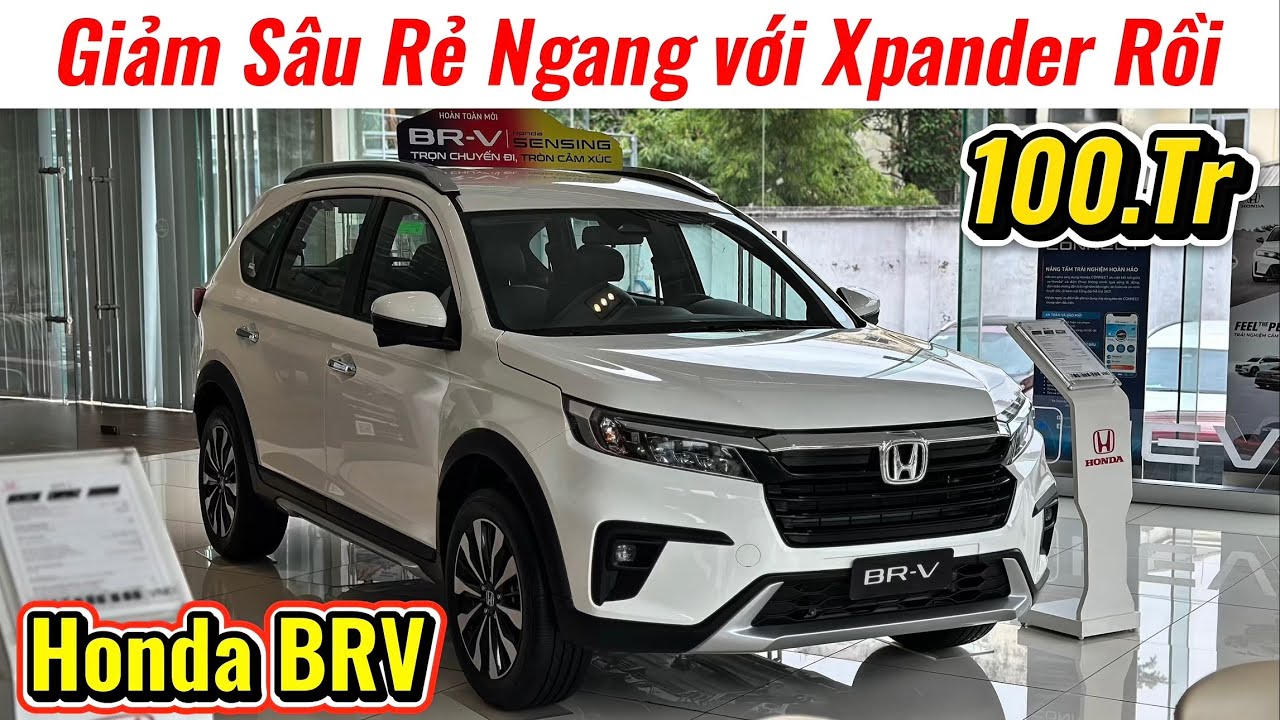 ✅Cập Nhật Gi&aacute; Xe Honda BRV 2025 Giảm Mạnh rồi | Xả Kho Rẻ Như Xe Xpander M&agrave; lại C&oacute; ADAS |Gi&aacute; Xe Việt