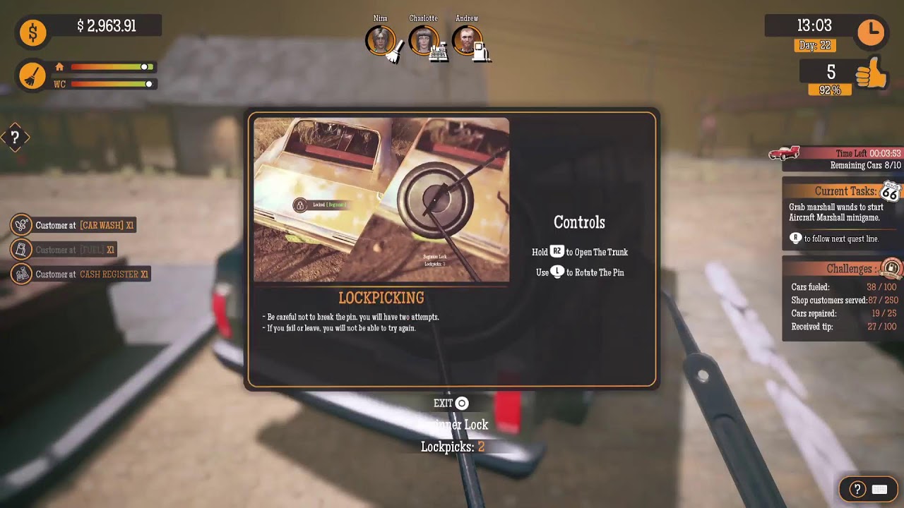 Gas station  simulator
