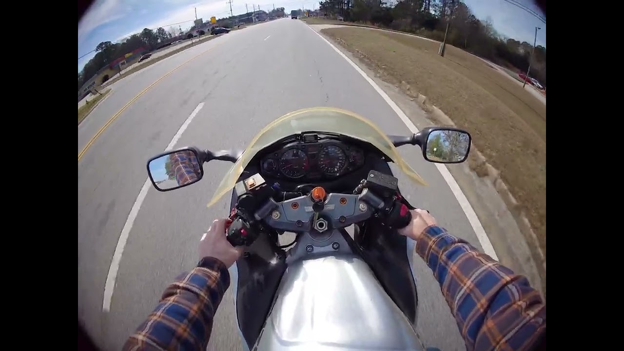 Suzuki Hayabusa 1300r VR test drive