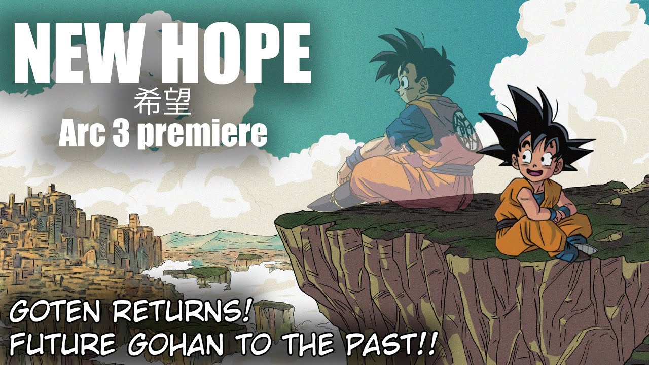 Гохан из будущего встречает Готена из прошлого | Dragon Ball: Новая надежда | ЧАСТЬ 21