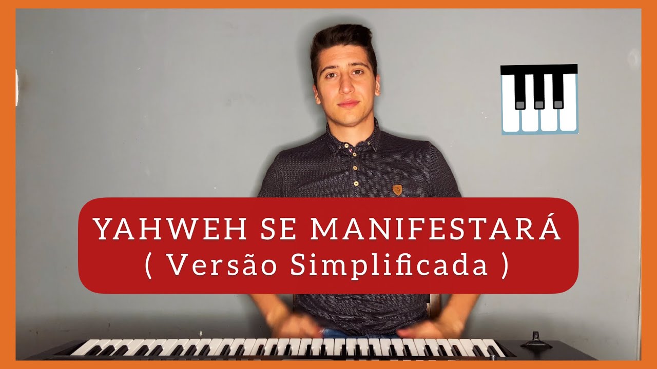 Como tocar YAHWEH NO TECLADO - Versão Simplificada
