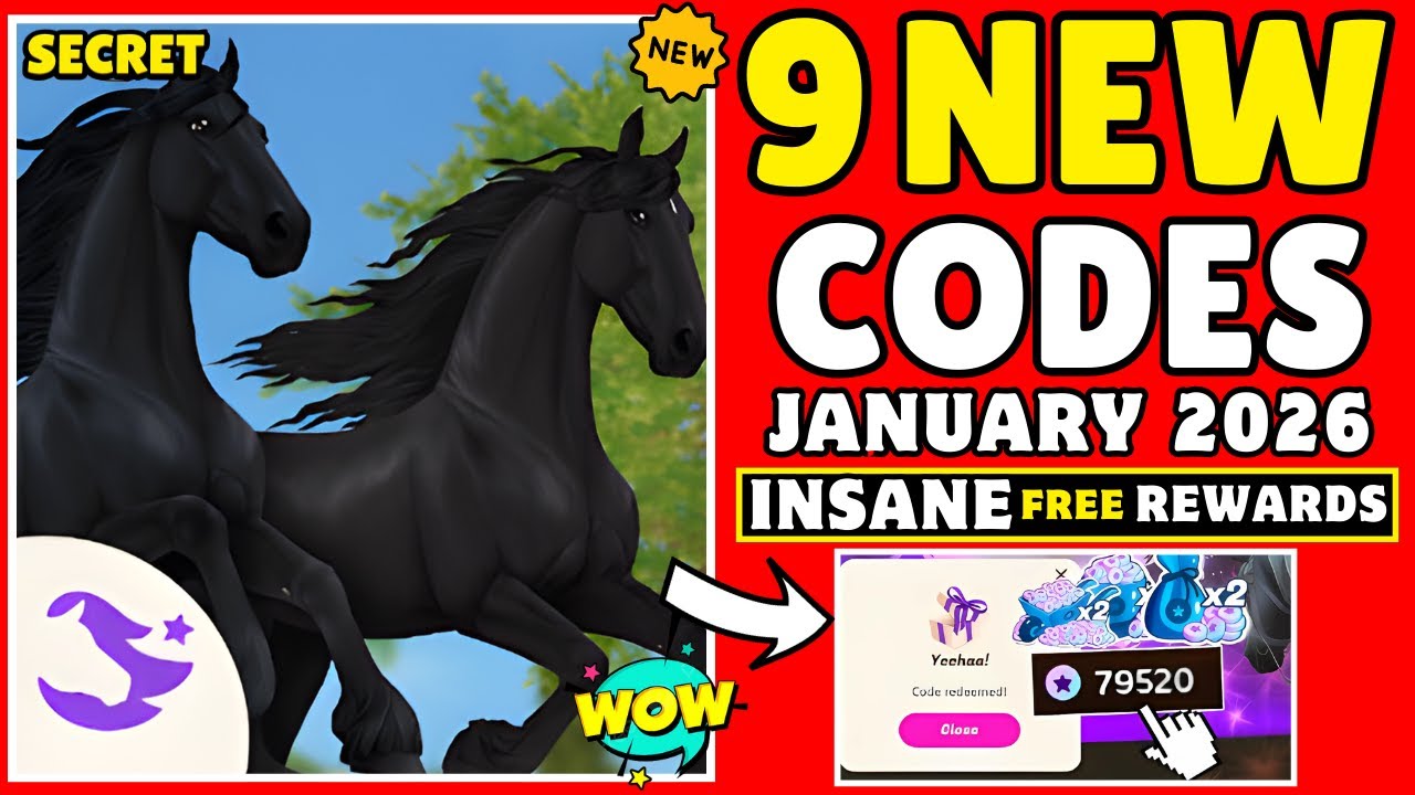 NEW 7 ] SSO REDEEM CODES - NEW STAR STABLE CODES JANUARY 2026 - REDEEM CODE STAR STABLE ONLINE