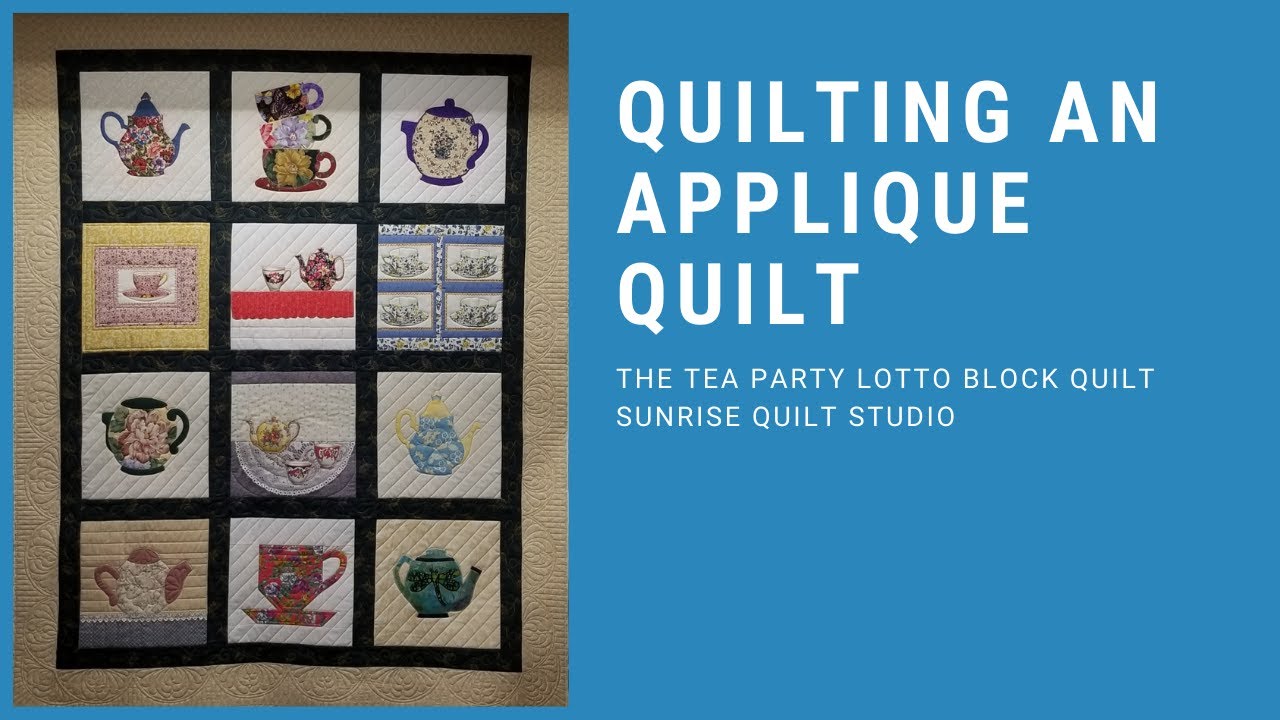 Quilting an Applique Quilt