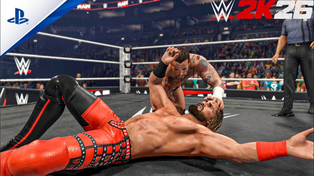 WWE 2K26 Showcase - CM Punk vs Seth Rollins -  | PS5 Pro [4K60] #wwe2k26 #cmpunk #sethrollins #wwe2k