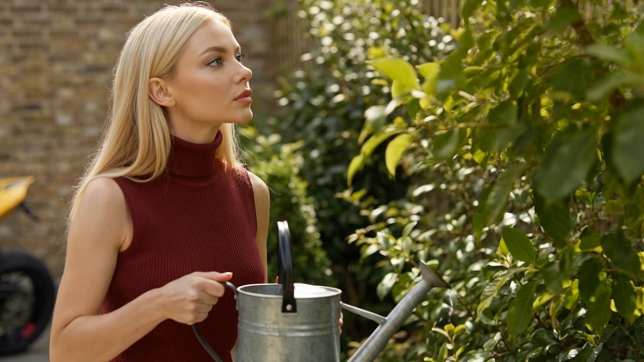 Gaynor Mellor: Watering the Plants