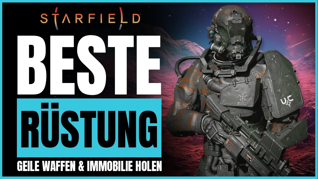 STARFIELD 🛡️ Beste Rüstung, Legendäre Waffen & GRATIS Luxus PENTHOUSE bekommen