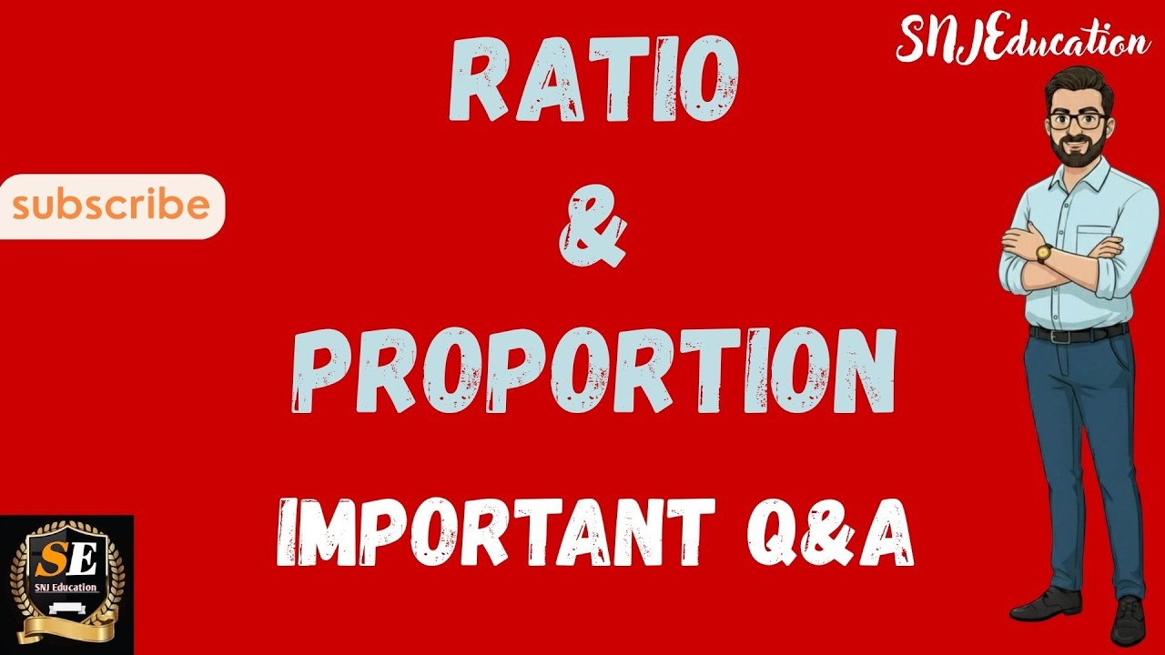 02 II Ratio and Proportion II Easy Solution and Concepts II WBBSE Class 10 Chapter 5 Ex 5.1