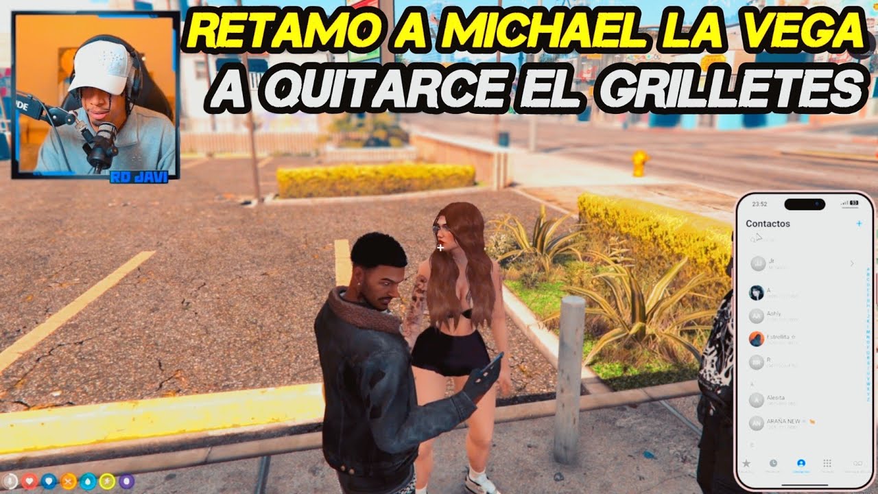 RDjavi: LLAMAMO A MICHAEL LA VEGA Y LOS RETAMO A QUITARSE EL GRILLETES 
