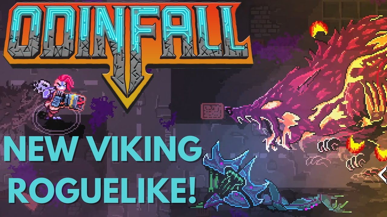 Enter the Gungeon MEETS Vikings! New Roguelike Odinfall First look!