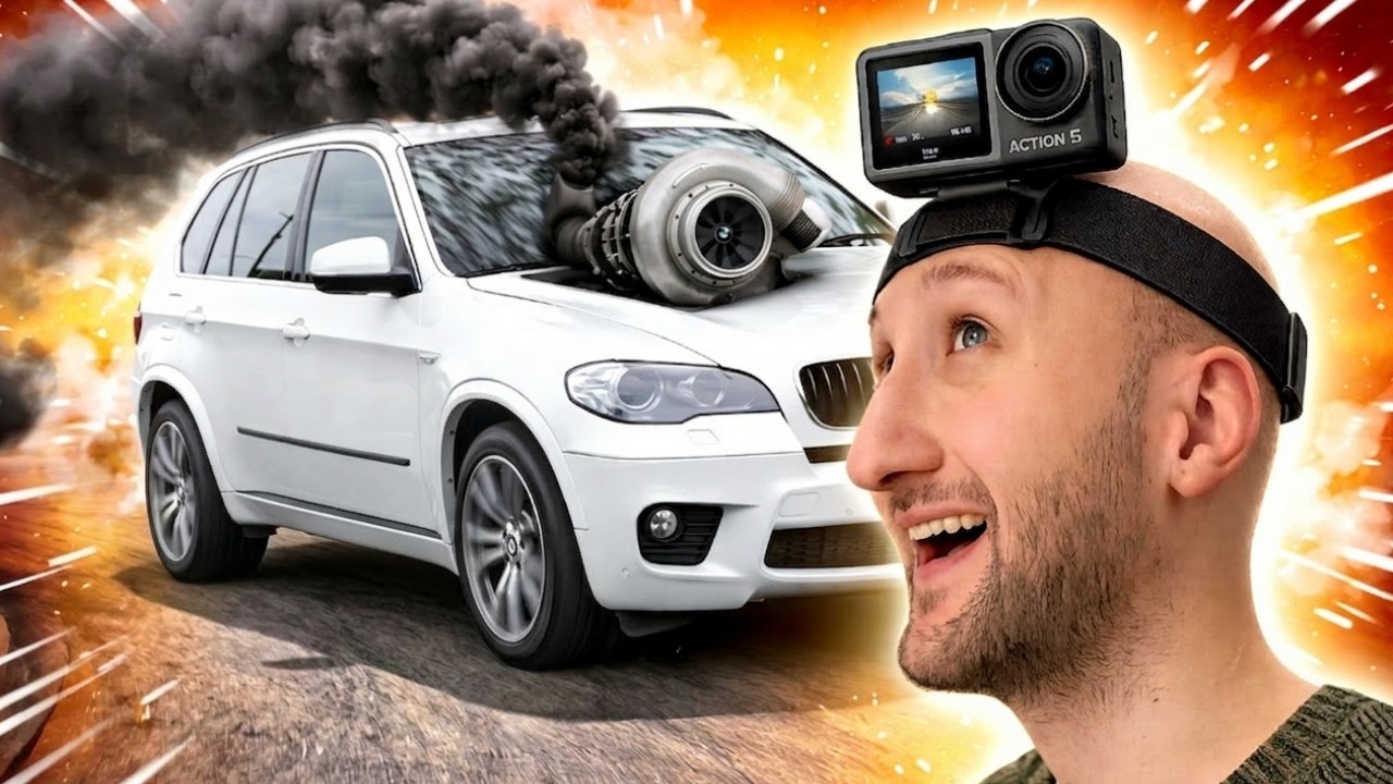 ვწურავ BMW x5 ტურბო-დიზელს ჩეკის ანთებამდე , POV კამერით