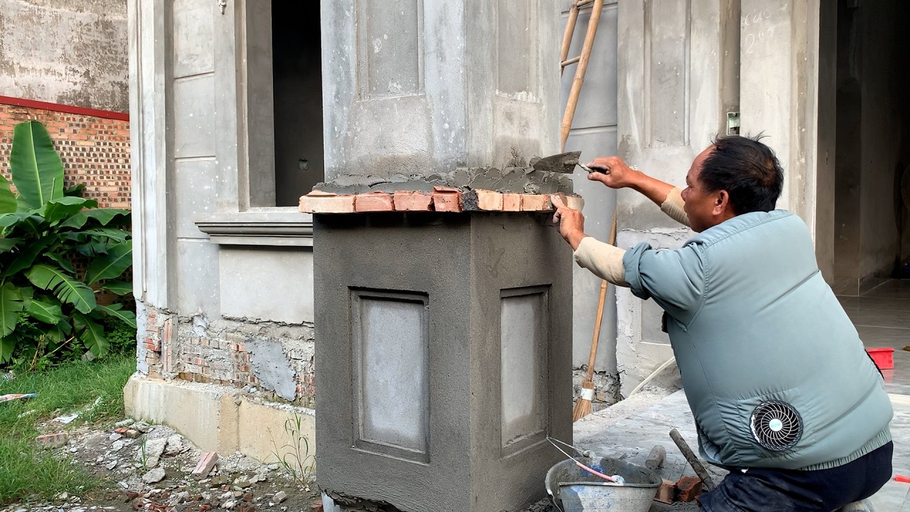 Guide to Constructing Balcony Pillars with Standard Technical Standards and High Durability