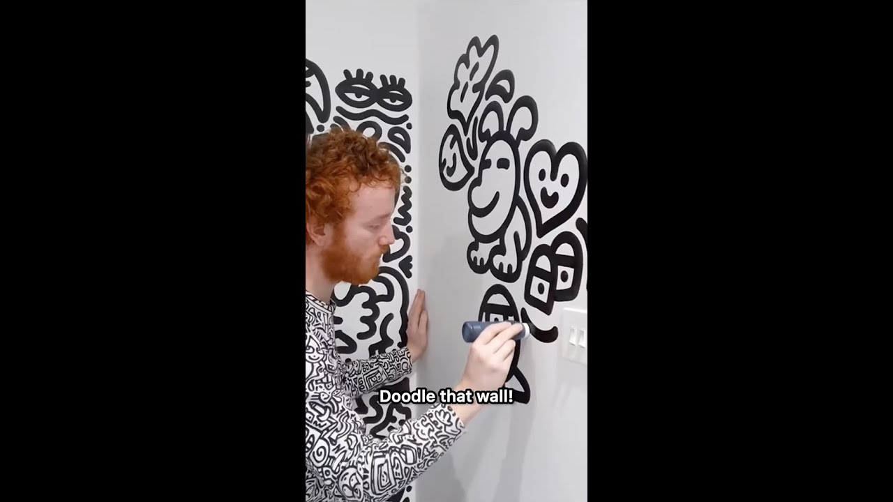 ‘Doodle That Wall! (music video)