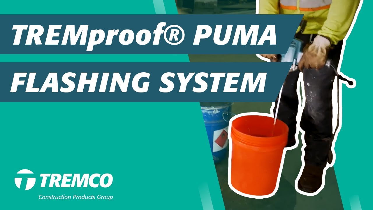TREMproof&reg; PUMA Flashing System