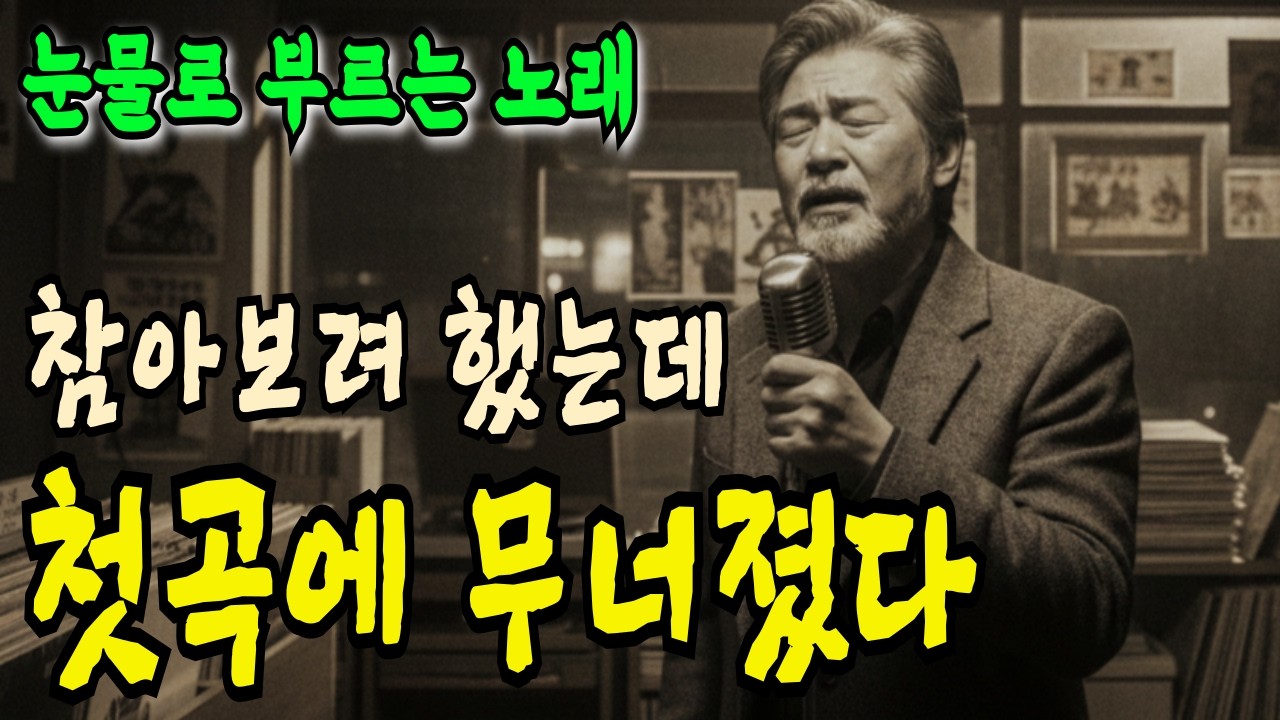 눈물의 인생 트로트 | 