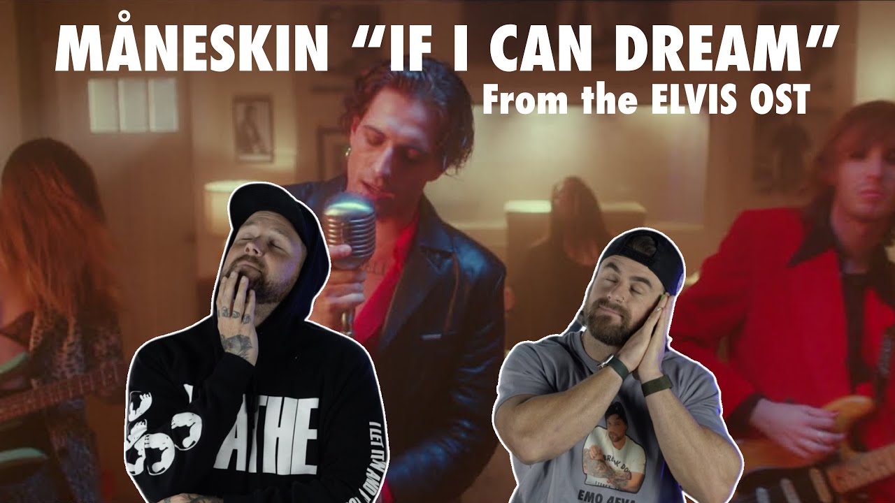 MÅNESKIN “If I can dream” from the ELVIS ost | Aussie Metal Heads Reaction