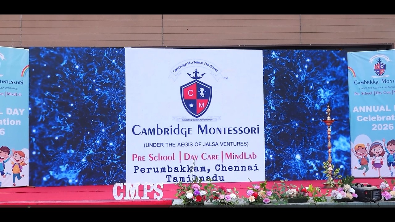 #Students Award#Ceremony##Cambridge Montessori#Preschool#Perumbakkam#Annual Day#2026