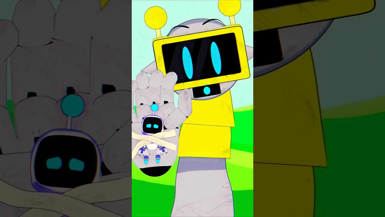 This is teddy! with Sprunki Funbot X Astrobot #sprunki #incrediboxsprunki #animation