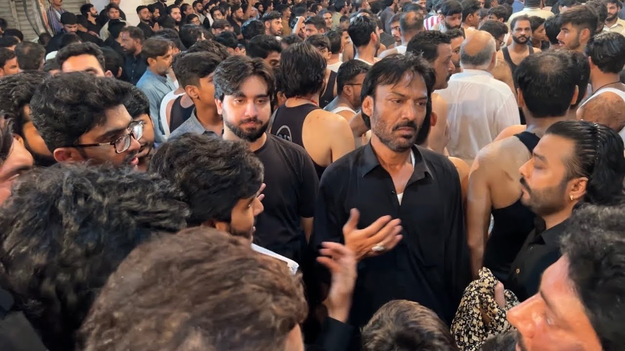 Sharafat Ali Khan & Sons - 1 Muhrram Jaloos - New Noha | Lut Leya Syeda Da Veehra | 2022 Live At Fsd