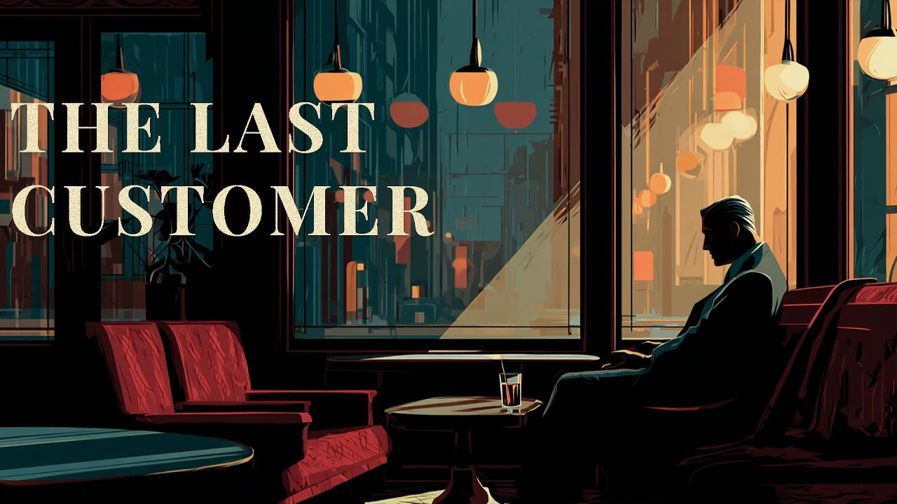 The Last Customer 🌃Dark Noir Jazz & Slow Blues for Relaxing, Sleep