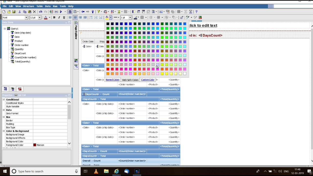 Cognos IntervalPrompt || IBM Cognos Report Studio || Cognos tutorial
