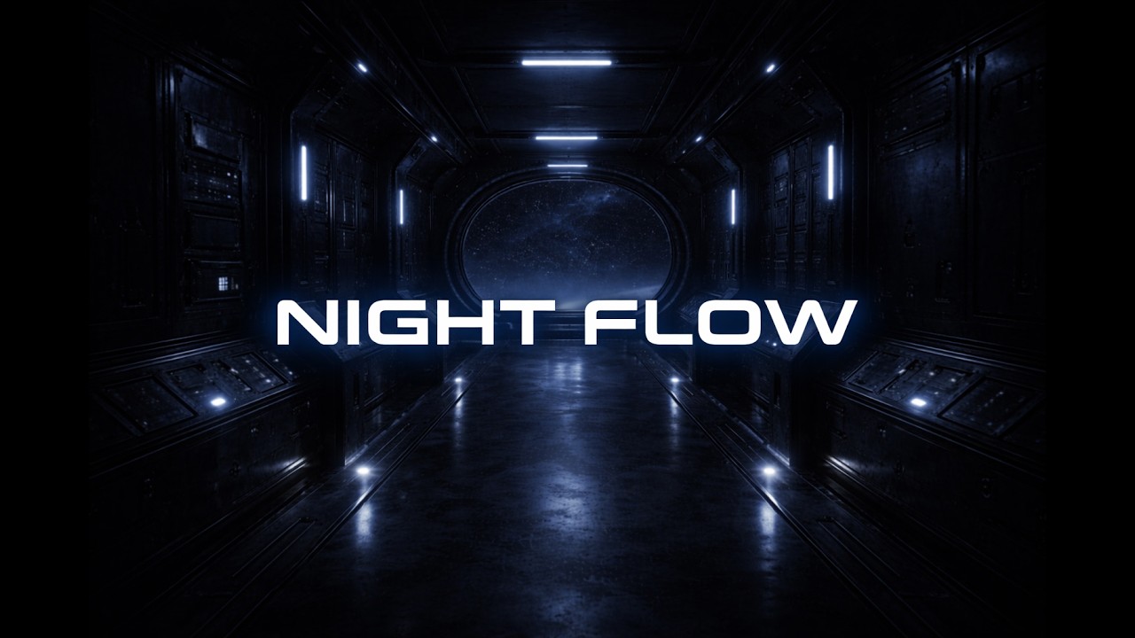 Night Flow for Deep Work  2 Hours Ambient Sci-Fi Soundscape