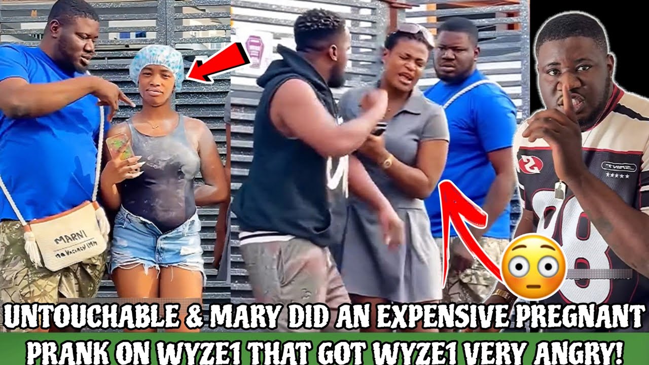 UNTOUCHABLE & MARY DID AN EXP£NSIVE PREGNANT PRANK ON WYZE1 THAT GOT WYZE1 VERY AƝGRY!