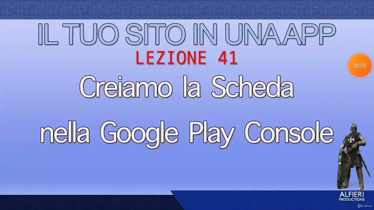 Crea Un App Android Con Il Tuo Sito Web Lezione 41 #videocorsi #applicazioni