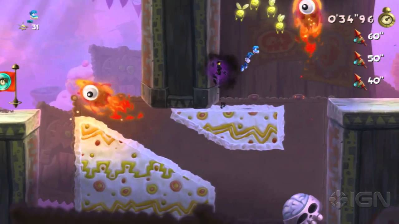 Rayman Legends Walkthrough: Fiesta de los Muertos - What the Duck? (Invasion)