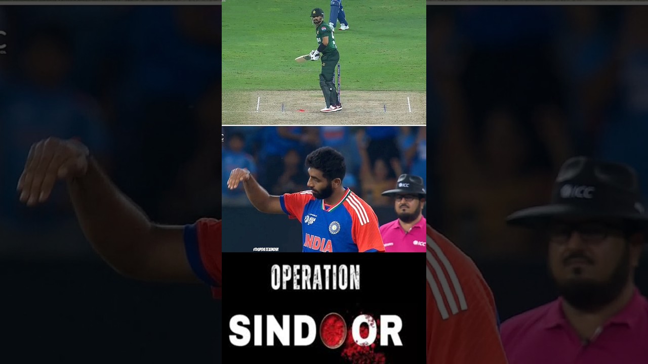 Jasprit Bumrah&rsquo;s &ldquo;Plane Crash&rdquo; Celebration After Dismissing Haris Rauf ✈🤣 | #INDvsPAK2025 #Asiacup