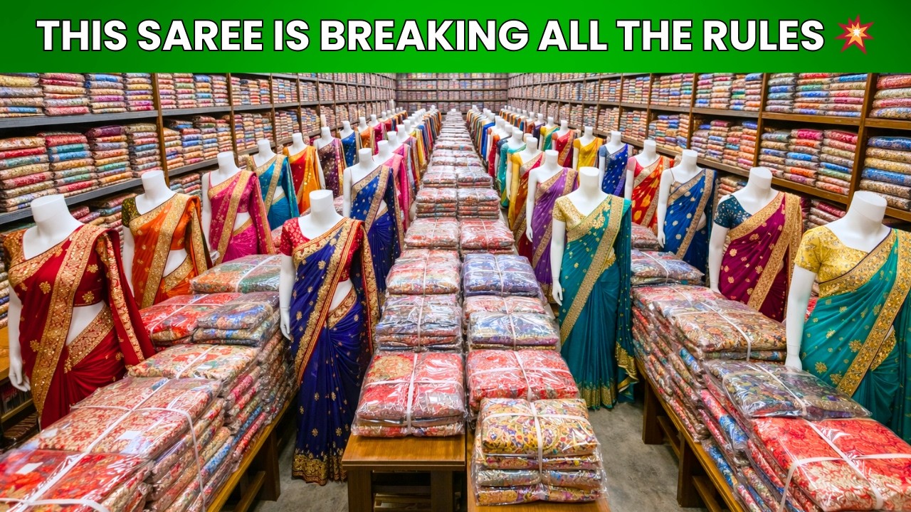This Saree Is Breaking All the Rules! 💥 | Silk Saree Manufacturers In Surat | saree wholesale