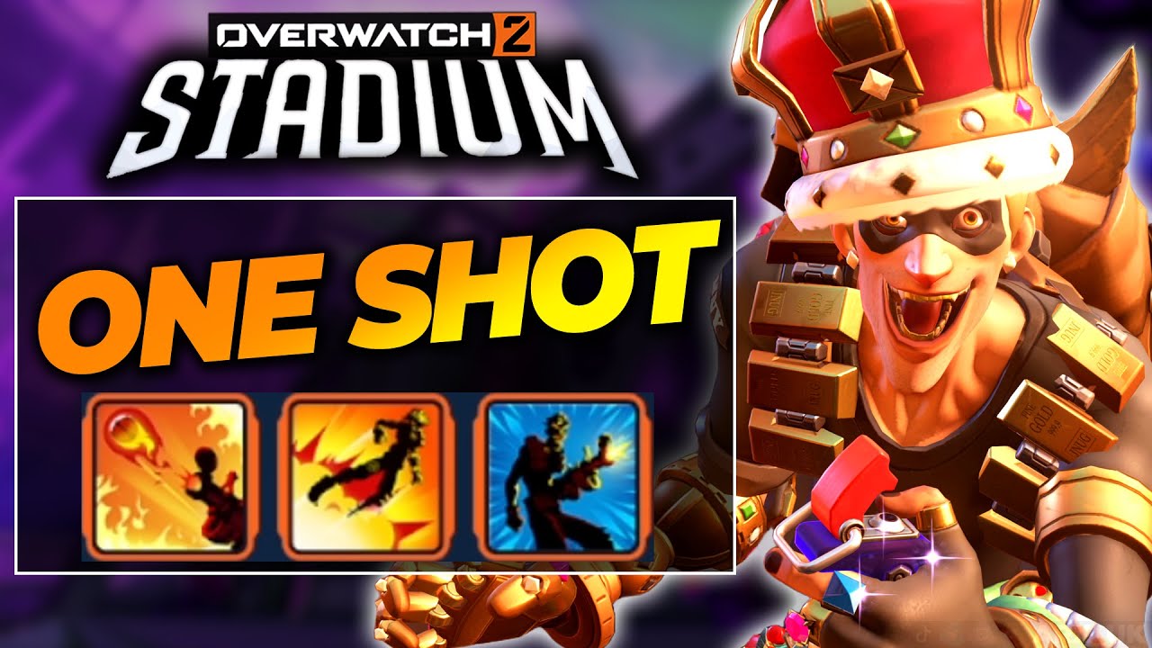 This Junkrat Build Makes Even a MOIRA MAIN insane! (Overwatch 2 Stadium)