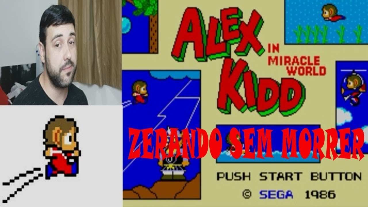 ALEX KID IN MIRACLE WORLD (Master System) ZERANDO SEM MORRER