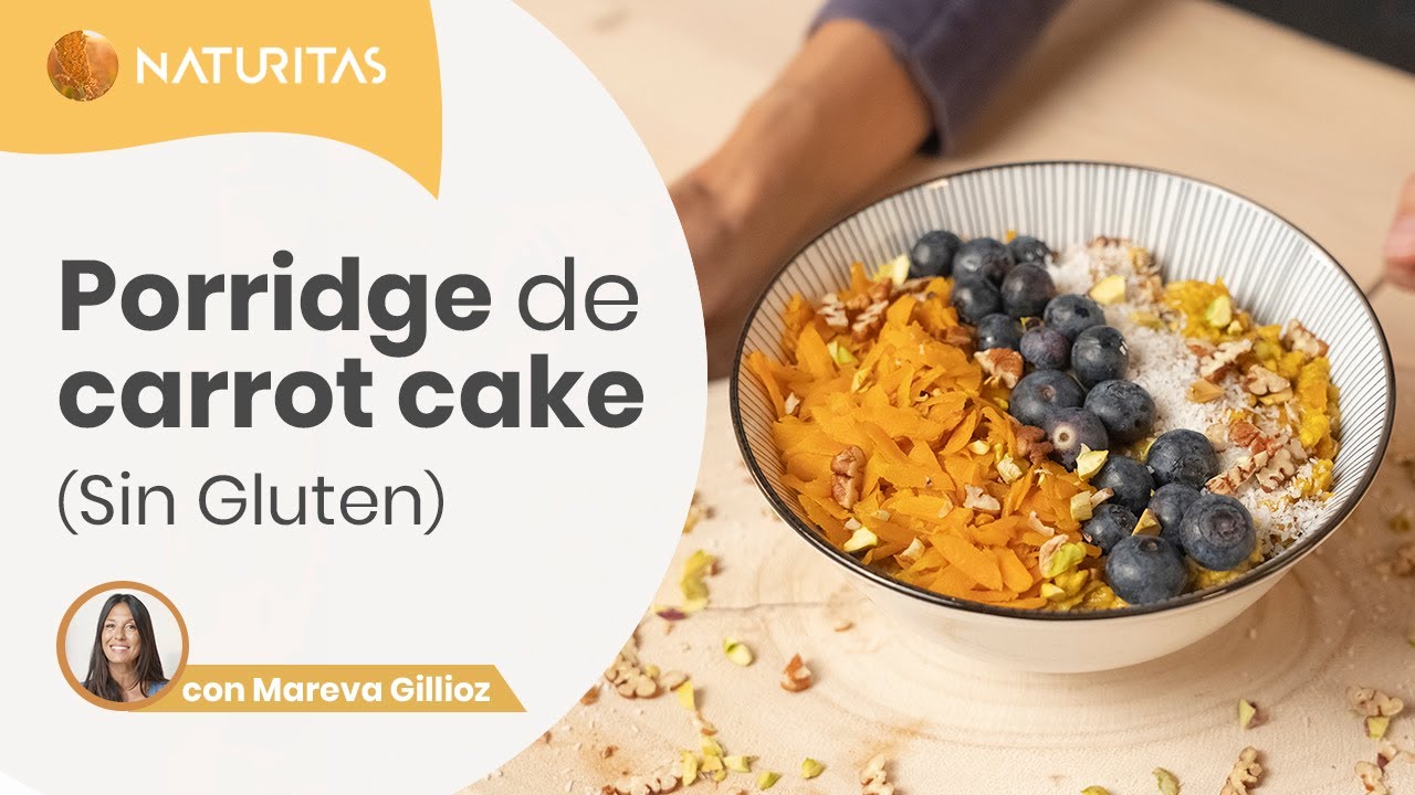 🥕 Porridge de Carrot Cake | Receta Sin Gluten