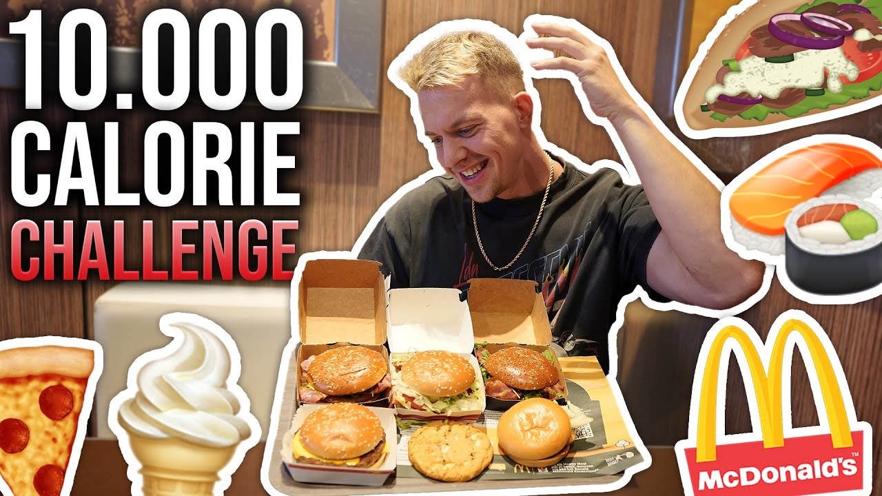 10,000 CALORIE CHALLENGE | EPIC CHEATDAY!
