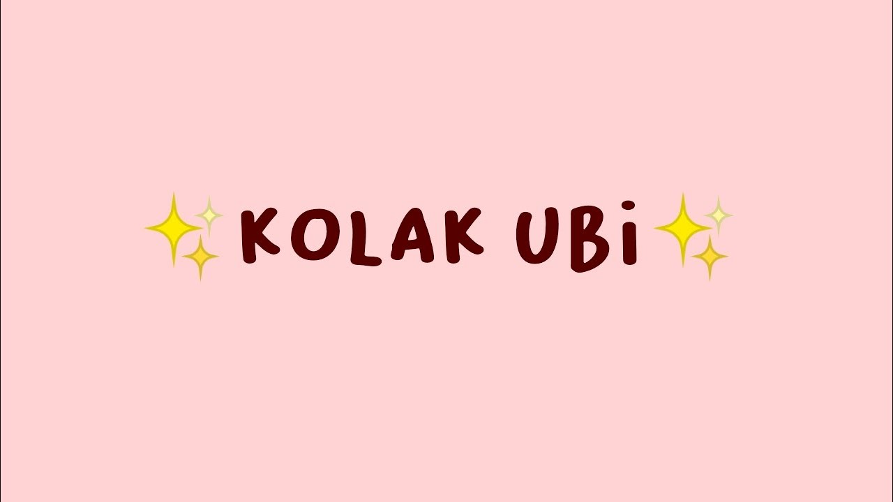 Kolak Ubi