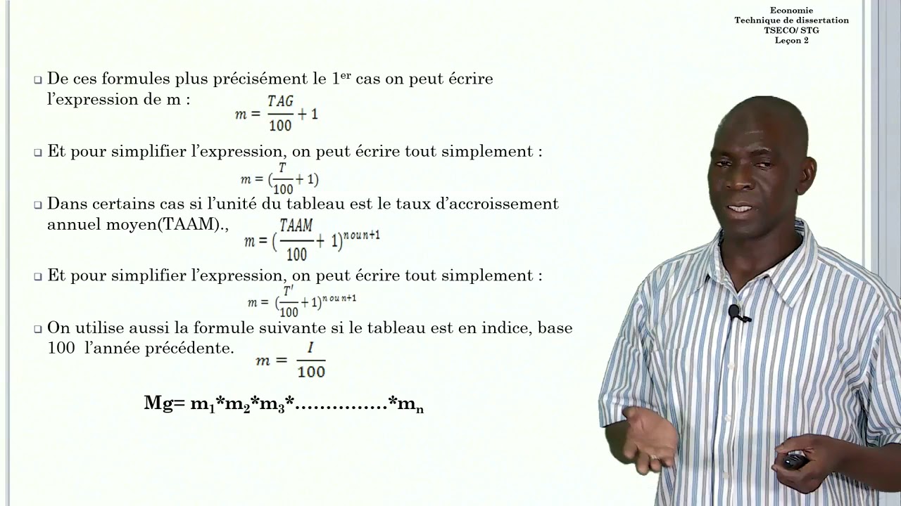 TSECO-STG - Technique de dissertation